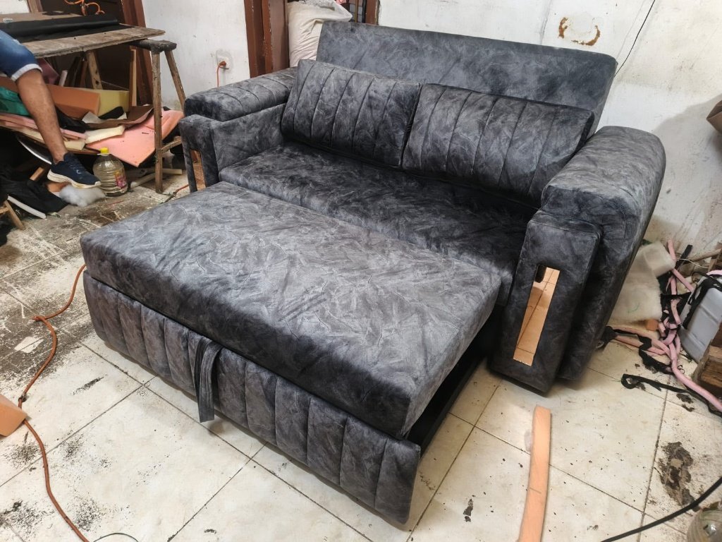 Sofá cama Platinium moderno, sofa cama en Cali con pago contra entrega
